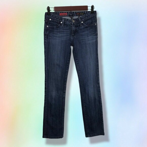 AG Adriano Goldschmied jeans size 25 (26x28) The Casablanca low-rise women's - Picture 1 of 8